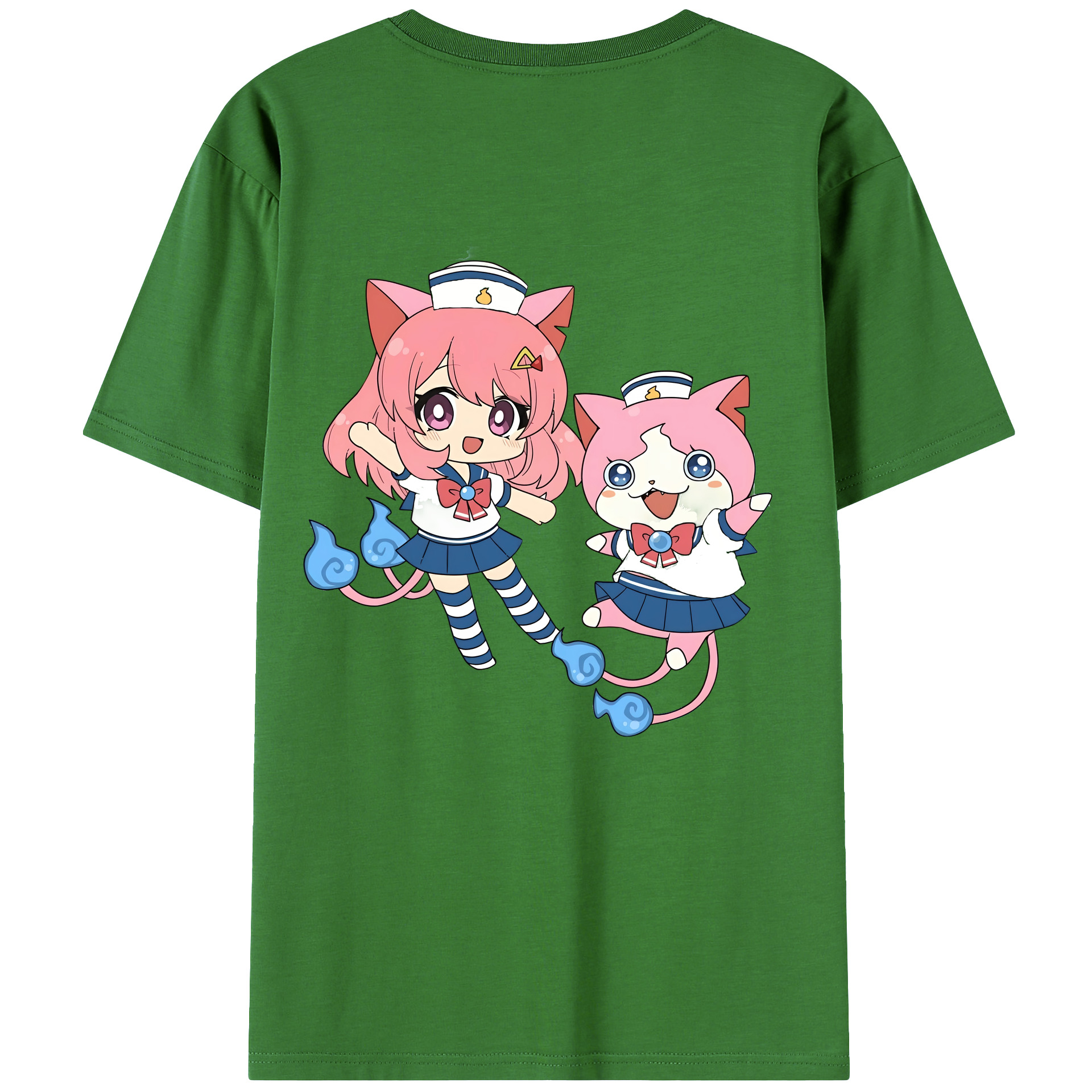 （画像用） 妖怪ウォッチ Yo-kai Watch レディース半袖Tシャツ(バックプリント)